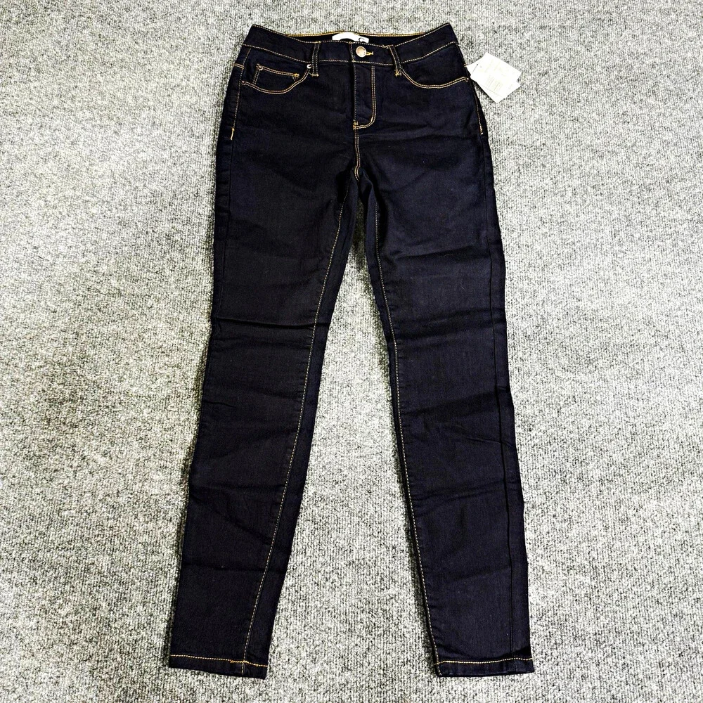 G G by GUESS Maren Skinny Jeans Womens 27 Dark Rinse Stretch Denim NWT